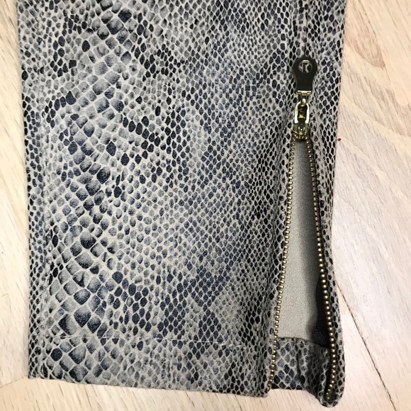 ZARA snake print skinny pants - Picture 4 of 4